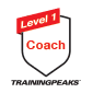 TrainingPeaks Level 1 Coach certification badge